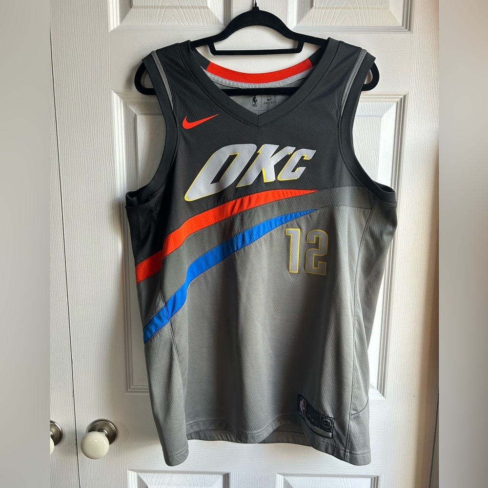 Nike Oklahoma City Thunder Jersey - Steven Adams - size 48, LG